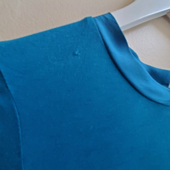 Wilfred Capucine Silk T-shirt Two Tone Tee shirt, Blue, XS - Picture 6 of 9